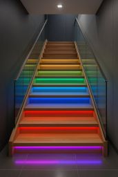 RGB LED Stairway lighting